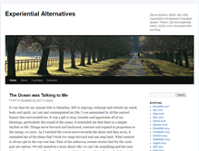 Tablet Screenshot of experientialalternatives.com